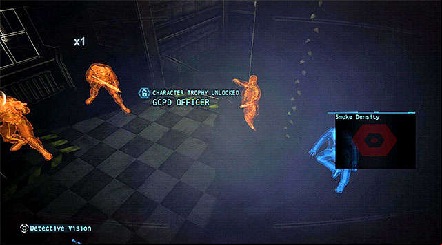 quickly attack the blinded enemies - Escape the GD | Main storyline - Main storyline - Batman: Arkham Origins Game Guide