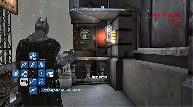 The place where you find the chest and the control terminal - The best hidden datapacks - Extortion File 2 (Park Row) | Enigma Datapacks - Enigma Datapacks - Batman: Arkham Origins Game Guide