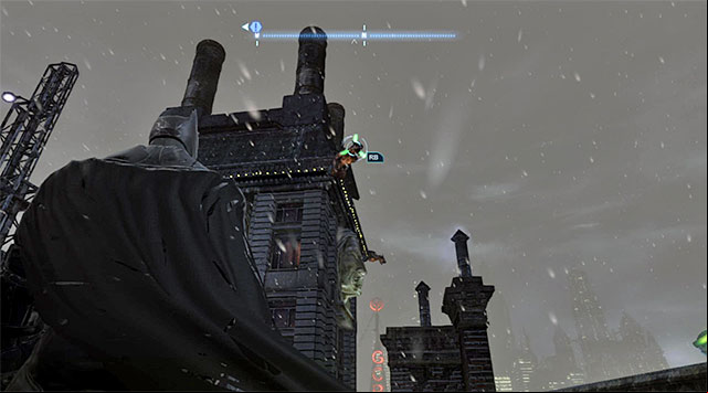 This collectible is on the topmost balcony of the Soder Cola building and reaching it is seemingly impossible - The best hidden datapacks - Extortion File 3 (The Bowery) | Enigma Datapacks - Enigma Datapacks - Batman: Arkham Origins Game Guide