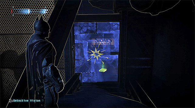 This collectible can be found in the Steel Mill, in the area between the Loading Bay and the Loading Bay Depot - The best hidden datapacks - Extortion File 8 (Industrial District) | Enigma Datapacks - Enigma Datapacks - Batman: Arkham Origins Game Guide