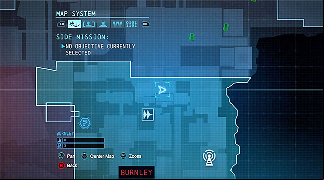 1 - The Burnley District - entrances to the police station and the sewers | Enigma Datapacks - Enigma Datapacks - Batman: Arkham Origins Game Guide