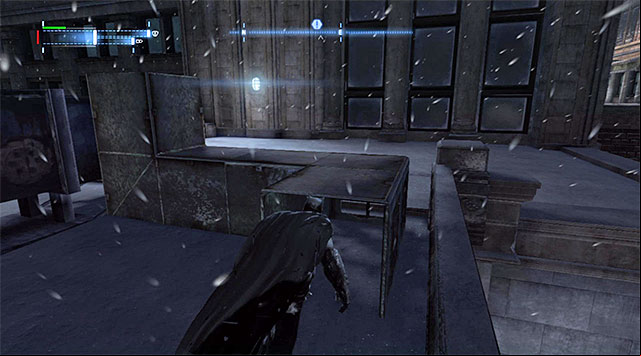 Datapack has been hidden in the venting shaft on the rooftop of one of the buildings and the entrance to this shaft has been shown in the above screenshot - The best hidden datapacks - Extortion File 20 (Burnley) | Enigma Datapacks - Enigma Datapacks - Batman: Arkham Origins Game Guide