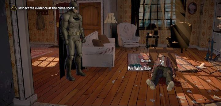 Bruce (as Batman) decided to visit Vickis apartment - Chapter 4 - Back to Business | Walkthrough - Episode 4: Guardian of Gotham - Batman: The Telltale Games Series Game Guide