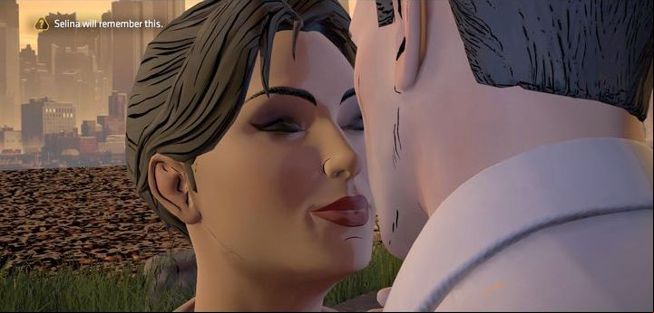 The conversation holds another important choice - Chapter 3 - On the Trail | Walkthrough - Episode 5: City of Light - Batman: The Telltale Games Series Game Guide
