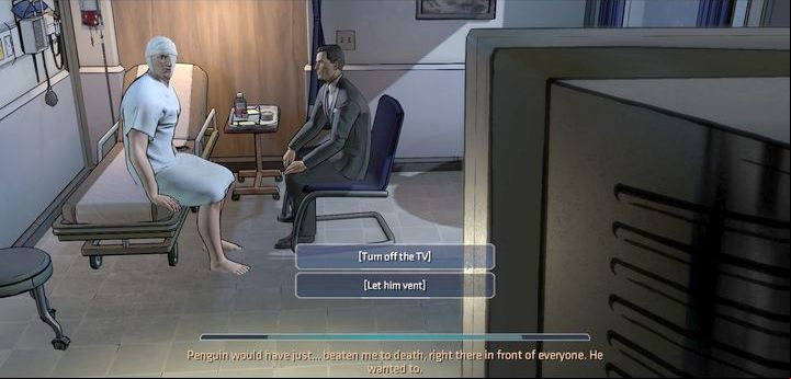 The next conversation will be between you and Harvey - Chapter 1 - State of the Union | Walkthrough - Episode 3: New World Order - Batman: The Telltale Games Series Game Guide