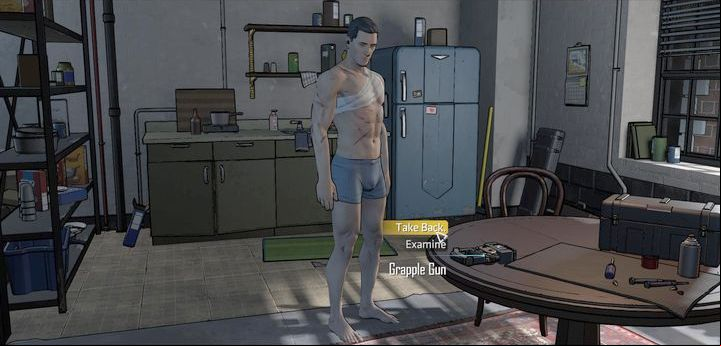 Your task is to look around Selinas apartment in order to find your grapple gun - Chapter 6 - The Best of Us | Walkthrough - Episode 3: New World Order - Batman: The Telltale Games Series Game Guide
