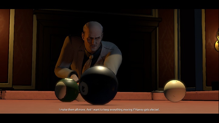 Dialogue options - Chapter 2 - The One That Got Away | Walkthrough - Episode 1: Realm of Shadows - Batman: The Telltale Games Series Game Guide