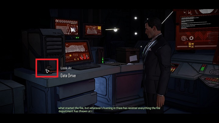 To move the plot forward, use the A button - Chapter 2 - The One That Got Away | Walkthrough - Episode 1: Realm of Shadows - Batman: The Telltale Games Series Game Guide