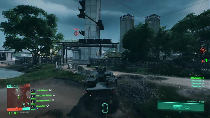 The other zones are, in essence, one big open space, as a large strip of concrete runs through them - Battlefield 2042: Orbital - map characteristics - Maps - Battlefield 2042 Guide