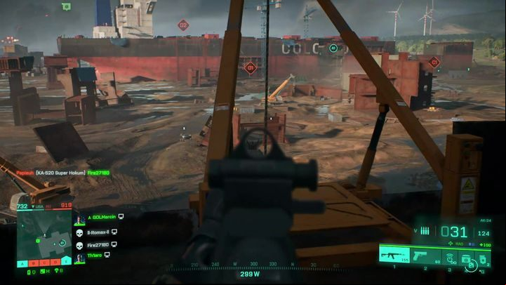Zones A and B, on the other hand, are buildings surrounded by vegetation - Battlefield 2042: Discarded - map characteristics - Maps - Battlefield 2042 Guide