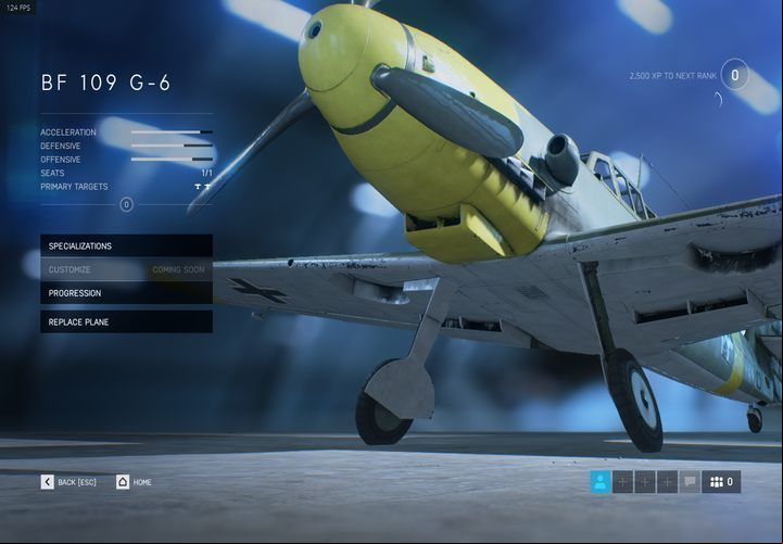 BF 109 G-6 is available at level 16. - German Aircrafts in Battlefield 5 - - Battlefield V Guide