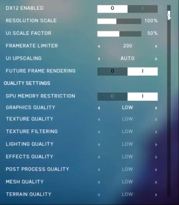 Here you can change the graphics settings of Battlefield 5 - How to increase framerate in Battlefield 5? - Appendix - Battlefield V Guide