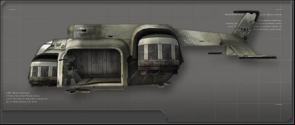 Vehicle description - Air transport vehicles - Vehicles - Battlefield 2142 - Game Guide and Walkthrough