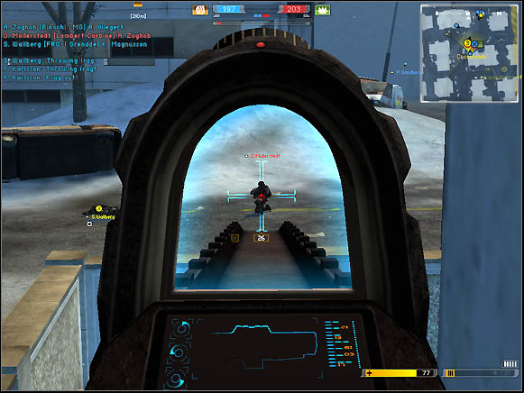 Moreover, that the crosshair rocks all the time and that makes the weapon's fire much more inaccurate - Aiming - Additional notes - Battlefield 2142 - Game Guide and Walkthrough