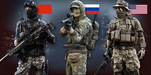 A recon soldier is usually keeps away from the frontline and has the best view over it - Recon Class - Classes / Functions - Battlefield 4 - Game Guide and Walkthrough