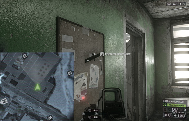 The first The dog tag is at the very beginning of the mission, behind the first door that you open - 1 - Baku (dog tags) - Hidden dog tags and weapons - Battlefield 4 - Game Guide and Walkthrough