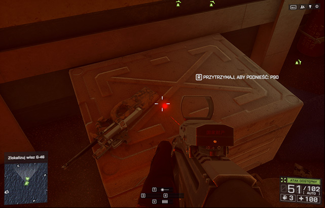 P90 an be found already onboard the Titan - 3 - The South China Sea (weapons) - Hidden dog tags and weapons - Battlefield 4 - Game Guide and Walkthrough