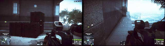 You will get to a garage during the tank ride - 4 - Singapore (weapons) - Hidden dog tags and weapons - Battlefield 4 - Game Guide and Walkthrough