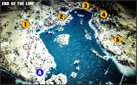 End of the Line is quite a flat map - End of the Line - Maps analyses - Battlefield: Bad Company - Game Guide and Walkthrough