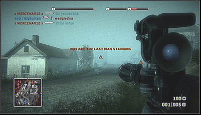 Although the snipers in the city and ruins are less popular than Assault and kits, their MTN-55 motion sensors provide great help while defending the crates - Over and Out - Maps analyses - Battlefield: Bad Company - Game Guide and Walkthrough