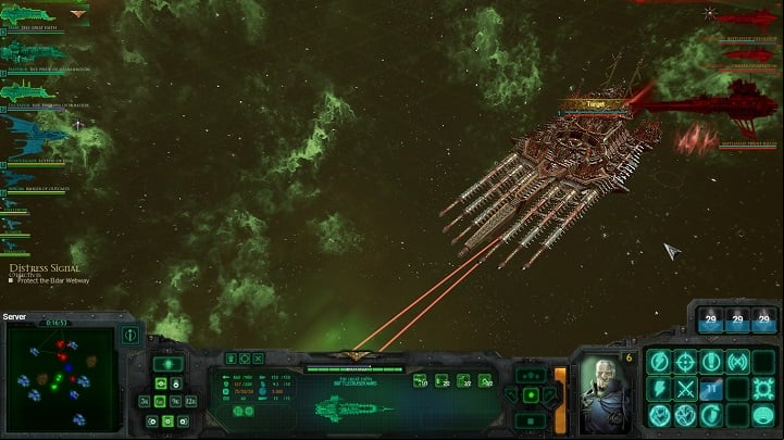 It is best that you focus your entire firepower on the enemy destroyer as soon as it appears - Chapter IV - 12th Black Crusade - Campaign - Battlefleet Gothic: Armada - Game Guide and Walkthrough