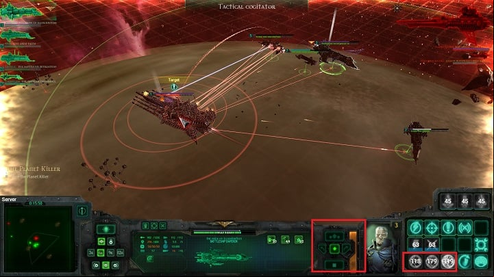 that the objective of the enemy here is to destroy your fleet - Chapter IV - 12th Black Crusade - Campaign - Battlefleet Gothic: Armada - Game Guide and Walkthrough