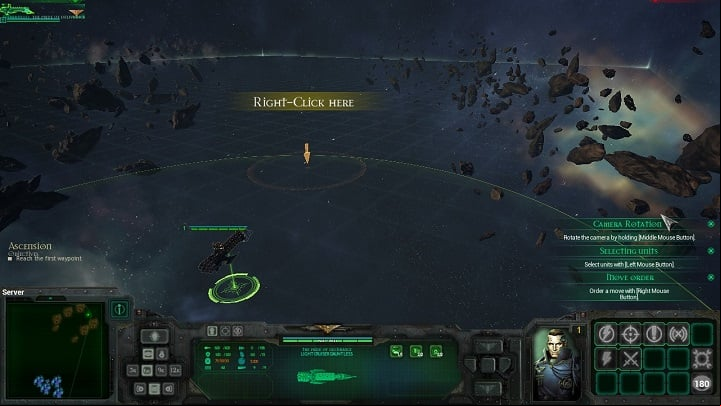 Mission type: Tutorial - Prologue - Omens of Darkness - Campaign - Battlefleet Gothic: Armada - Game Guide and Walkthrough