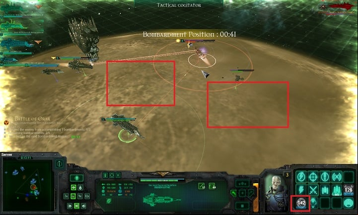 One of the storyline missions that differ from a side mission only in of dialogue - Chapter III - Surprise Attack - Campaign - Battlefleet Gothic: Armada - Game Guide and Walkthrough