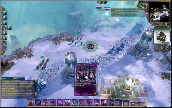 The way to the Soultree is guarded by Stonekin - theyre quite strong but attack individually and you have Viridy to your aid, so they shouldnt cause much trouble - Example scenarios - The Soultree - part 2 - Example scenarios - BattleForge - Game Guide and Walkthrough