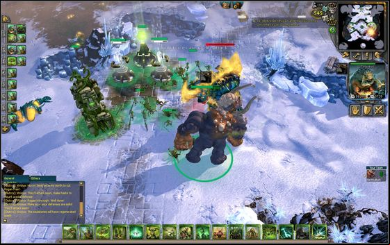 You shouldnt forget about the south either - whenever possible, summon more Windweavers - Example scenarios - Defending Hope - part 2 - Example scenarios - BattleForge - Game Guide and Walkthrough