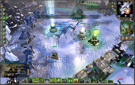 Add another team of Drones, take a squad of Windweavers from each of the upper walls and head north to escort Rogan Kayle to the city - Example scenarios - Defending Hope - part 2 - Example scenarios - BattleForge - Game Guide and Walkthrough