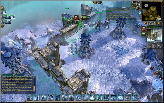 Send the other team, as fast as you can, to the northern camp thats just being attacked - Example scenarios - Siege of Hope - part 2 - Example scenarios - BattleForge - Game Guide and Walkthrough