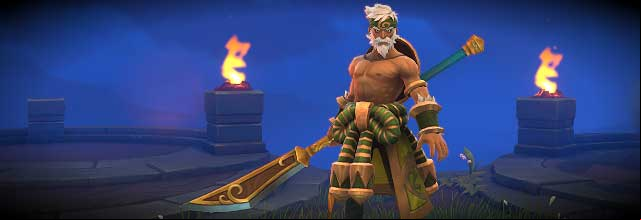 Shifu is a martial art champion and master spear fighter - Melee Heroes - Heroes and their characteristics - Battlerite Game Guide