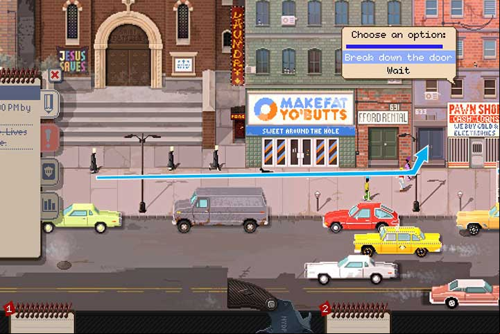 Once you track the cult on the meeting place, wait for all of them to enter 633. Then start the intervention. - Second week | Description of 21 days of duty - Description of 21 days of duty - Beat Cop Game Guide