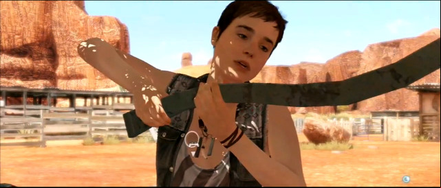 Your first task is to water the sheep - Navajo | Beyond - Walkthrough - Beyond Two Souls Guide