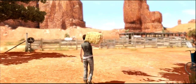 Aidens abilities will come in handy while searching for hay - Navajo | Beyond - Walkthrough - Beyond Two Souls Guide