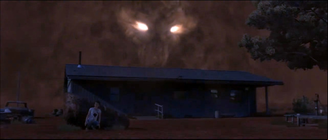 A moment after you leave the building, there will appear a large beast - Navajo | Beyond - Walkthrough - Beyond Two Souls Guide