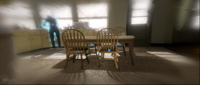 Aiden may toss the chairs onto the tabletop - My Imaginary Friend | Beyond Walkthrough - Walkthrough - Beyond Two Souls Guide