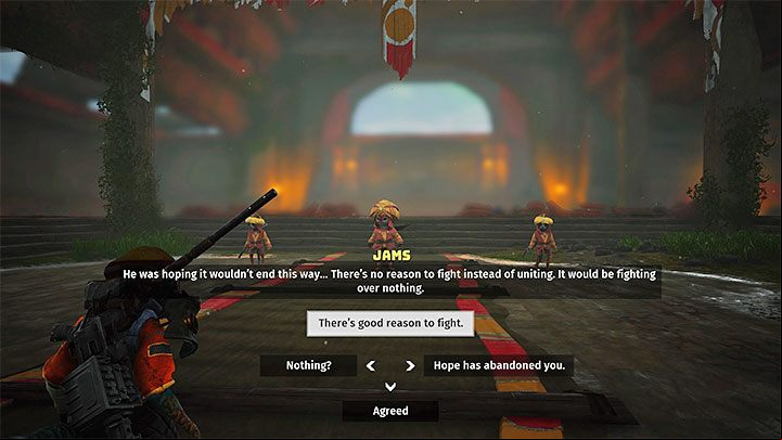 At a fairly early stage in the game, you will be introduced to the topic of taking part in tribal wars for the first time - Biomutant: Beginners Guide - Basics - Biomutant Guide