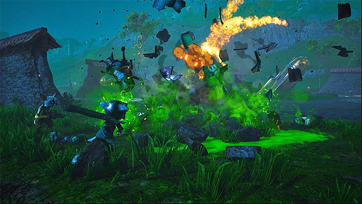 There are 4 basic elements in Biomutant - Biomutant: Statuses, resistance to elements - Basics - Biomutant Guide