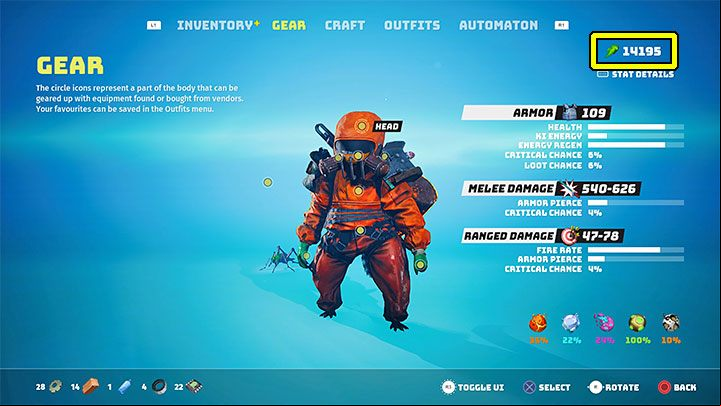 The currency in the game is known as Green - Biomutant: Green - how to get rich? - Character & equipment - Biomutant Guide