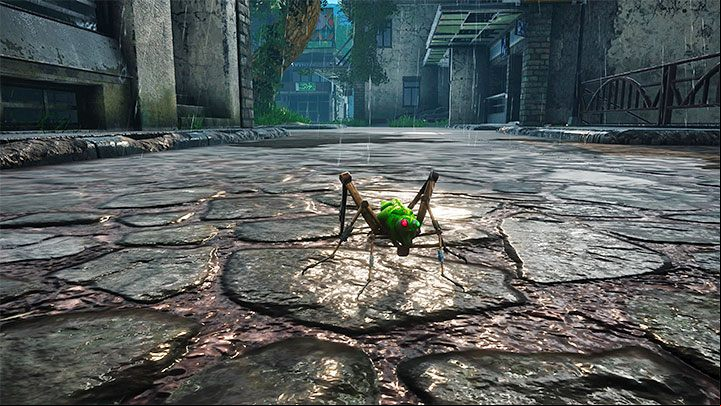 In this game, the Automaton, a mechanical grasshopper, fills the role of a pet - Biomutant: The Automaton Pet - Basics - Biomutant Guide
