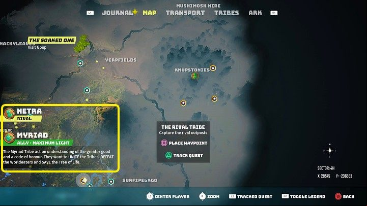 At the beginning of Biomutant, you have to decide who will be your ally - the Myriad tribe or the Jagni tribe - Biomutant: The Tribe War - walkthrough - Main tasks - Biomutant Guide