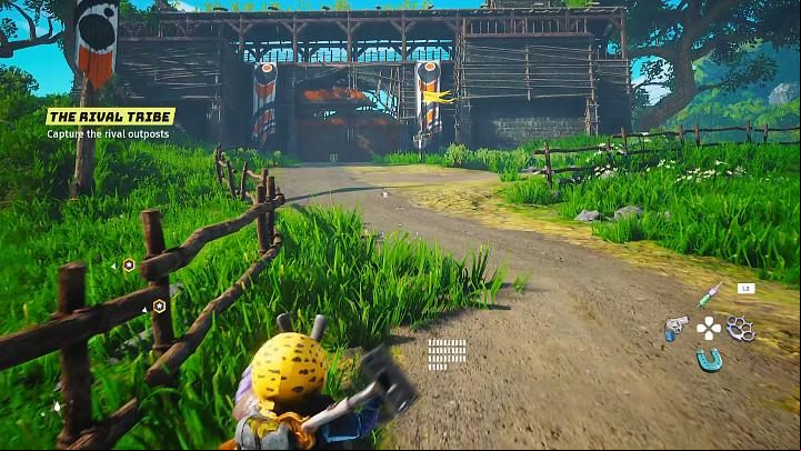 Enemy tribes' outposts in Biomutant are smaller than forts and easier to conquer - Biomutant: The Tribe War - walkthrough - Main tasks - Biomutant Guide