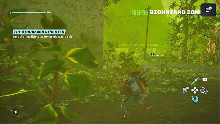 Locate the side quest marker for this suit on the world map - Biomutant: Suits - how to get them? - Character & equipment - Biomutant Guide