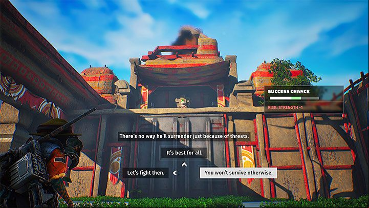Using persuasion is fraught with risk - Biomutant: Persuasion - how to the check? - Campaign - Biomutant Guide