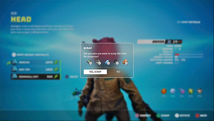 Another technique is to turn items into Scrap in the inventory window - Biomutant: Resources - how to get? - Character & equipment - Biomutant Guide