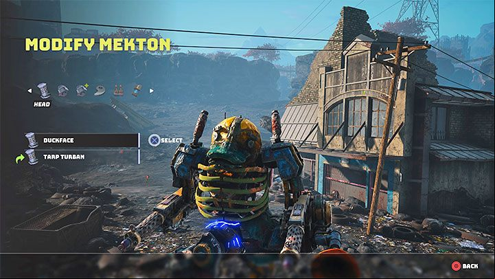The game allows you to modify the appearance of the mech - Biomutant: Mounts and vehicles - Basics - Biomutant Guide