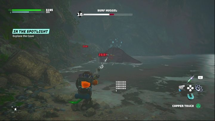 The lighthouse will light the entrance to the cave for you - Biomutant: The Lumentower - walkthrough - Exploration - Biomutant Guide