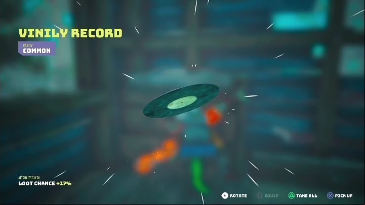At first, you must get the vinyl located in the blue building, to the left of the gramophone - Biomutant: Tunes of Fnackyleaves - walkthrough - Exploration - Biomutant Guide